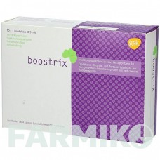 БУСТРИКС (BOOSTRIX) суспензия 10x0,5 мл - Коклюш антиген с токсоидами BB FARMA