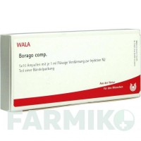 БОРАГО КОМП (BORAGO COMP) ампули 50x1 мл - Гомеопатія WALA HEILMITTEL