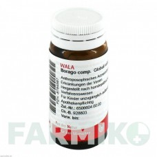 БОРАГО КОМП (BORAGO COMP) глобули 20 г - Гомеопатія WALA HEILMITTEL
