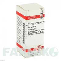 БОРАКС (BORAX) C 6 глобули 10 г - Гомеопатия DHU