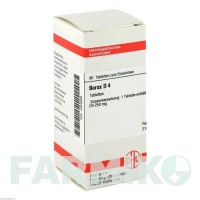 БОРАКС (BORAX) D 4 таблетки 80 шт - Гомеопатія DHU