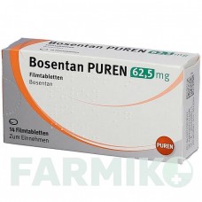 БОЗЕНТАН (BOSENTAN) 62,5 мг таблетки 14 шт - Бозентан PUREN PHARMA