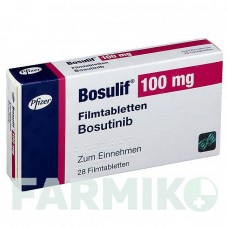 БОЗУЛІФ (BOSULIF) 100 мг таблетки 28 шт - Бозутиніб PFIZER