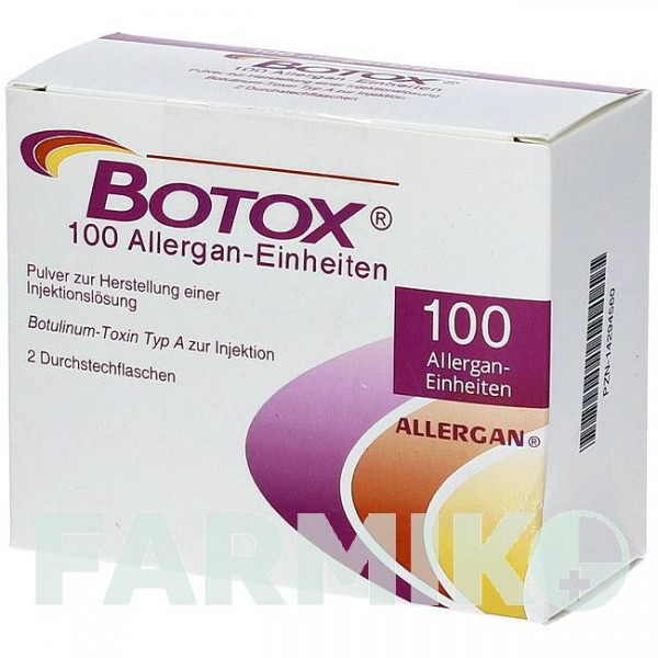 БОТОКС (BOTOX) 2 х 100 ОД порошок 1 набор - Ботулінічний токсин типу A ABACUS MEDICINE