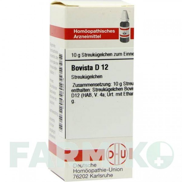 БОВИСТА (BOVISTA) D 12 глобули 10 г - Гомеопатия DHU