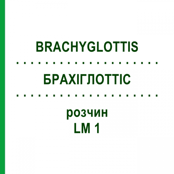 БРАХІГЛОТТІС (BRACHYGLOTTIS) LM 1 розчин 10 мл - Гомеопатія ARCANA DR.SEWERIN