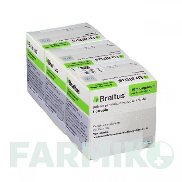 БРАЛТУС (BRALTUS) 10 мкг капсулы 30 шт - Тиотропия бромид FD PHARMA