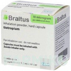 БРАЛТУС (BRALTUS) 10 мкг капсулы 30 шт - Тиотропия бромид KOHLPHARMA