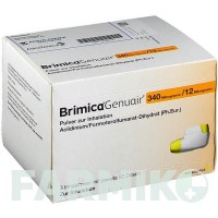 БРИМИКА (BRIMICA) 340 мкг/12 мкг 60 доз порошок 3 шт - Формотерол, Аклидиния бромид ASTRAZENECA
