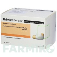 БРИМИКА (BRIMICA) 340 мкг/12 мкг 60 доз порошок 3 шт - Формотерол, Аклидиния бромид FD PHARMA