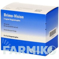БРИМО (BRIMO) 2 мг/мл краплі 6x5 мл - Бримонідин OMNIVISION