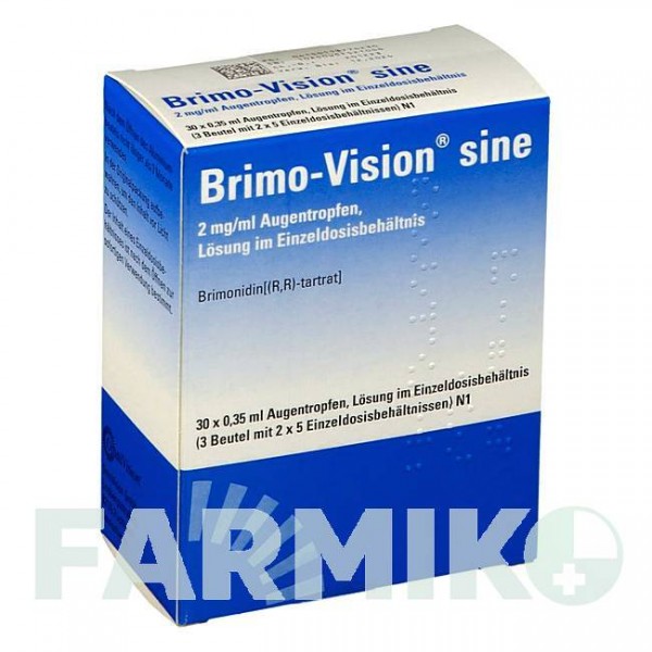 БРИМО (BRIMO) 2 мг/мл піпетки 30x0,35 мл - Бримонідин OMNIVISION