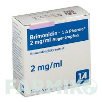БРИМОНІДИН (BRIMONIDIN) 2 мг/мл краплі 3x5 мл - Бримонідин 1 A PHARMA
