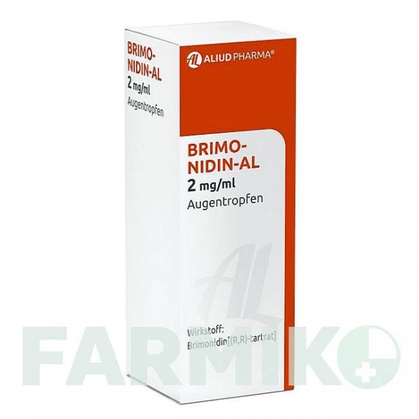 БРИМОНИДИН (BRIMONIDIN) 2 мг/мл капли 3x5 мл - Бримонидин ALIUD PHARMA