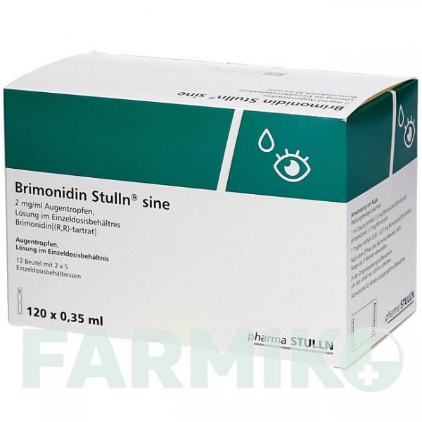 БРИМОНИДИН (BRIMONIDIN) 2 мг/мл пипетки 120 шт - Бримонидин PHARMA STULLN
