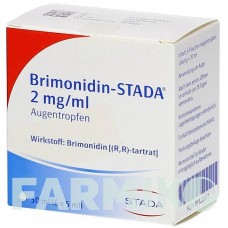 БРИМОНІДИН (BRIMONIDIN) 2 мг/мл краплі 6x5 мл - Бримонідин STADAPHARM