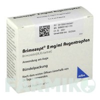 БРИМОЗЕПТ (BRIMOZEPT) 2 мг/мл капли 5 мл - Бримонидин MIBE