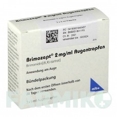 БРИМОЗЕПТ (BRIMOZEPT) 2 мг/мл капли 5 мл - Бримонидин MIBE