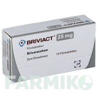 БРИВІАКТ (BRIVIACT) 25 мг таблетки 14 шт - Бриварацетам UCB PHARMA