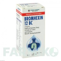 БРОМГЕКСИН (BROMHEXIN) 12 краплі 50 мл - Бромгексин BERLIN-CHEMIE