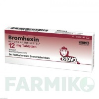 БРОМГЕКСИН (BROMHEXIN) 12 мг таблетки 50 шт - Бромгексин HERMES