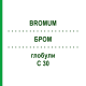 БРОМ (BROMUM) C 30 глобули 1,5 г - Гомеопатія GUDJONS