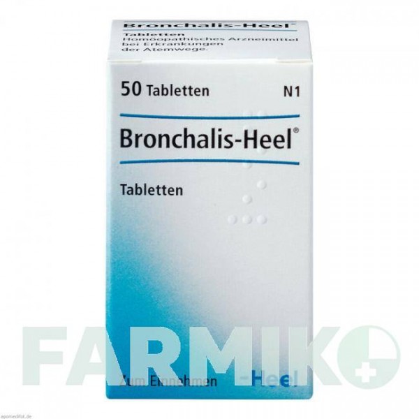 БРОНХАЛИС (BRONCHALIS) таблетки 50 шт - Гомеопатия BIOLOGISCHE HEILMITTEL HEEL