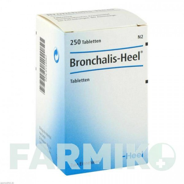 БРОНХАЛИС (BRONCHALIS) таблетки 250 шт - Гомеопатия BIOLOGISCHE HEILMITTEL HEEL