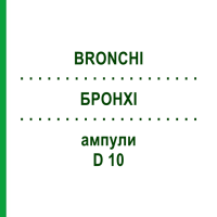 БРОНХИ (BRONCHI) D 10 ампулы 10x1 мл - Гомеопатия WALA HEILMITTEL
