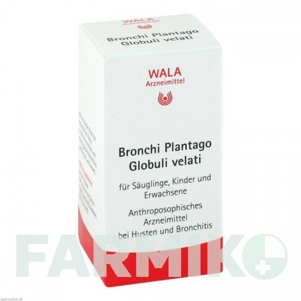 БРОНХИ ПЛАНТАГО (BRONCHI PLANTAGO) глобули 20 г - Гомеопатия WALA HEILMITTEL