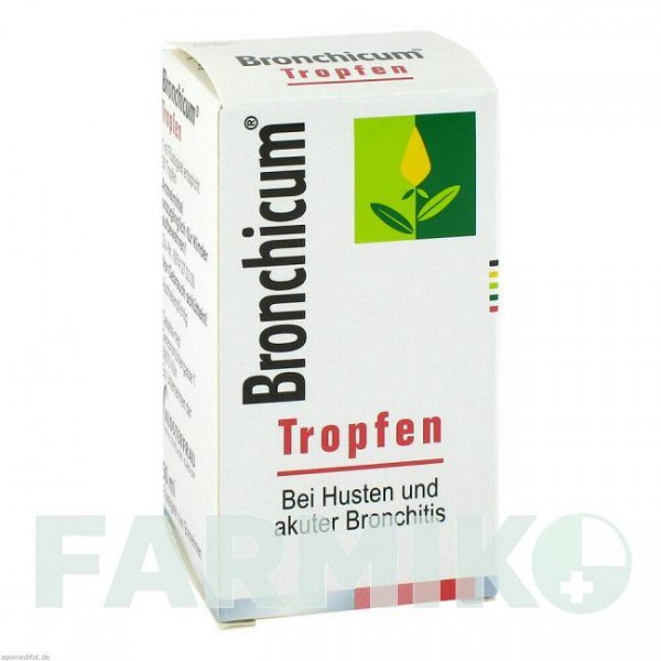 БРОНХИКУМ (BRONCHICUM) капли 50 мл - Трава тимьяна, Другое MCM KLOSTERFRAU