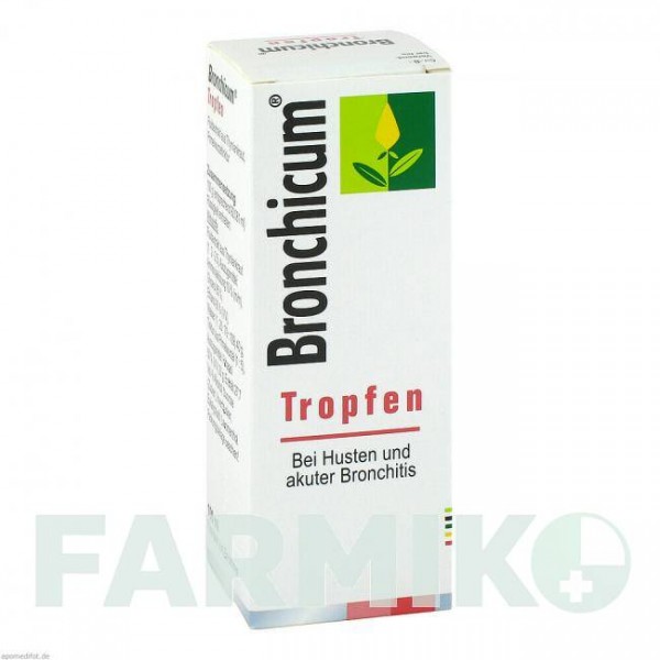 БРОНХИКУМ (BRONCHICUM) капли 100 мл - Трава тимьяна, Другое MCM KLOSTERFRAU