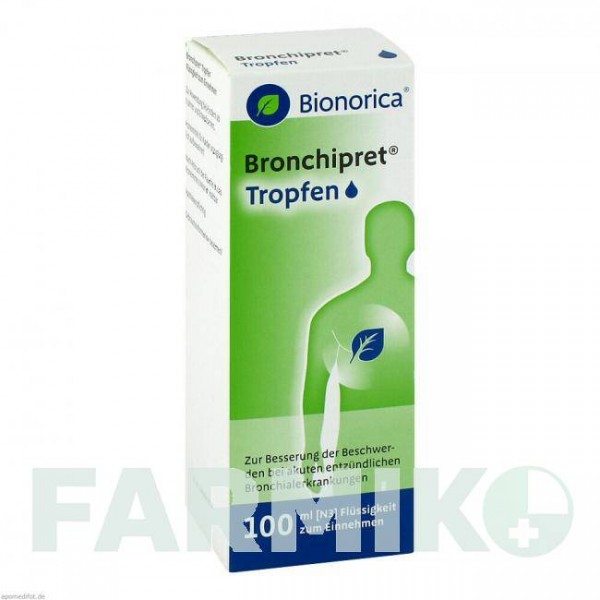 БРОНХІПРЕТ (BRONCHIPRET) рідина 100 мл - Трава чебрецю, Інше BIONORICA