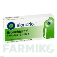 БРОНХІПРЕТ (BRONCHIPRET) пастилки 30 шт - Трава чебрецю BIONORICA