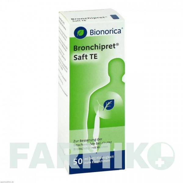 БРОНХІПРЕТ (BRONCHIPRET) сироп 50 мл - Трава чебрецю, Інше BIONORICA