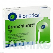 БРОНХИПРЕТ (BRONCHIPRET) таблетки 20 шт - Трава тимьяна, Другое BIONORICA