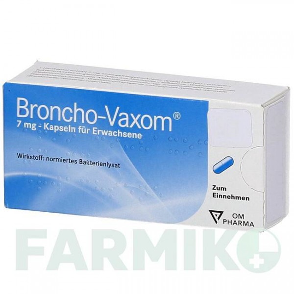 БРОНХО ВАКСОМ (BRONCHO VAXOM) капсулы 50 шт - Активные вещества EMRA-MED