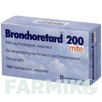 БРОНХОРЕТАРД (BRONCHORETARD) 200 капсули 100 шт - Теофілін GLENWOOD