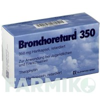 БРОНХОРЕТАРД (BRONCHORETARD) 350 капсулы 100 шт - Теофиллин GLENWOOD