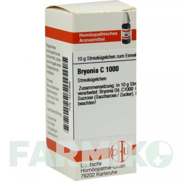 БРИОНИЯ (BRYONIA) C 1000 глобули 10 г - Гомеопатия DHU