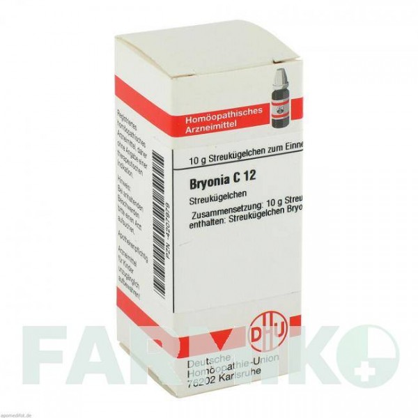 БРИОНИЯ (BRYONIA) C 12 глобули 10 г - Гомеопатия DHU