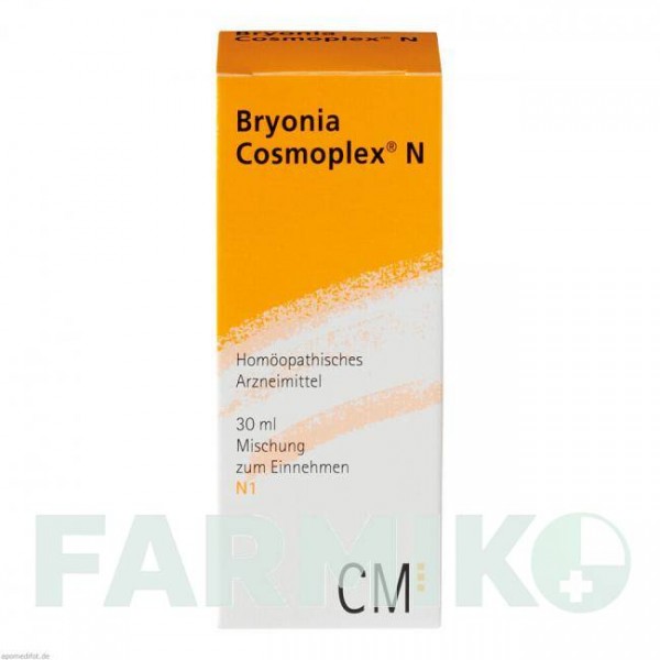 БРИОНИЯ КОСМОПЛЕКС (BRYONIA COSMOPLEX) капли 30 мл - Гомеопатия BIOLOGISCHE HEILMITTEL HEEL