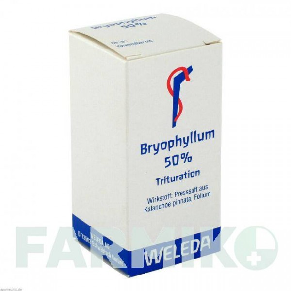 БРИОФИЛЛУМ (BRYOPHYLLUM) 50% порошок 20 г - Гомеопатия WELEDA