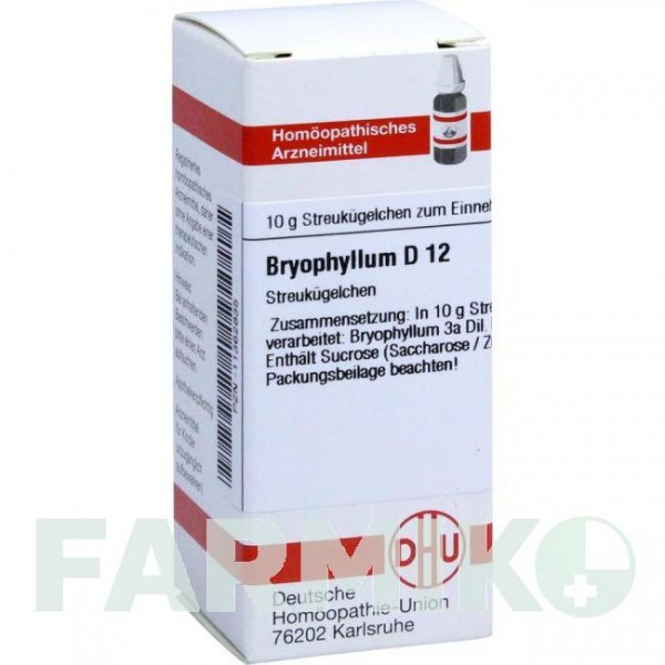 БРІОФІЛЛУМ (BRYOPHYLLUM) D 12 глобули 10 г - Гомеопатія DHU