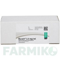 БУКАЇН (BUCAIN) 0,25% 2,5 мг/мл 50 мг/20 мл розчин 50x20 мл - Бупівакаїн PUREN PHARMA