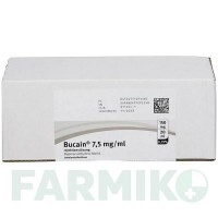 БУКАЇН (BUCAIN) 0,75% 7,5 мг/мл 150 мг/20 мл розчин 10x20 мл - Бупівакаїн PUREN PHARMA