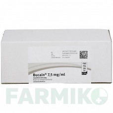БУКАИН (BUCAIN) 0,75% 7,5 мг/мл 150 мг/20 мл раствор 10x20 мл - Бупивакаин PUREN PHARMA