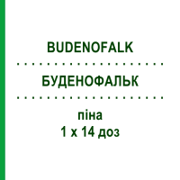 БУДЕНОФАЛЬК (BUDENOFALK) 1 х 14 доз пена 1 шт - Будесонид EURIMPHARM