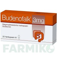 БУДЕНОФАЛЬК (BUDENOFALK) 3 мг капсули 100 шт - Будесонід DR.FALK PHARMA
