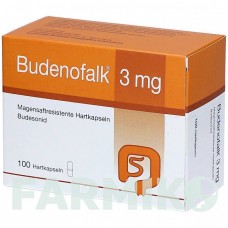 БУДЕНОФАЛЬК (BUDENOFALK) 3 мг капсулы 100 шт - Будесонид ORIFARM